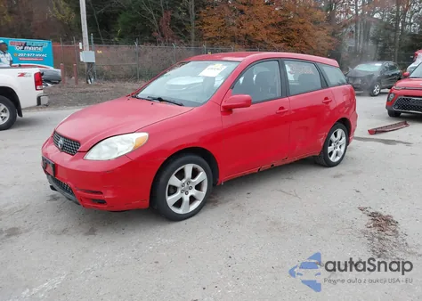 2003 Toyota Corolla Matrix Xr z USA, uszkodzony, nr VIN 2T1KR32E63C110019